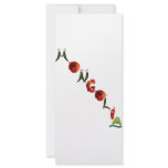 Mongolia Chili Peppers rack cards