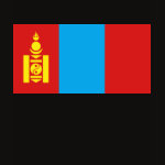 Mongolia Flag Map Spaghetti Top