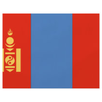 Mongolia Flag Flyer Design