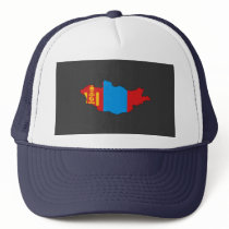 Mongolia flag map hats
