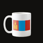 Mongolia Flag Map Classic Mug