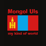 Mongolia Flag Map Text Ladies Baby Doll
