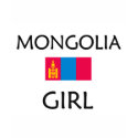 MONGOLIA GIRL t-shirts
