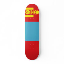 Mongolia, Mongolia skateboards by bestflag Mongolia, Mongolia skateboards