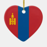 Mongolia – Mongolian Flag Christmas Ornaments