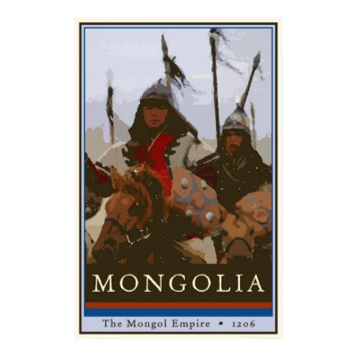 Mongolia Posters by skibbyb