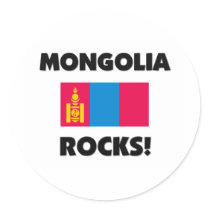 Mongolia Rocks stickers
