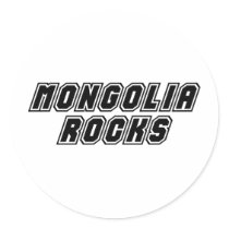Mongolia Rocks stickers