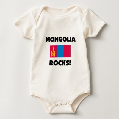 Mongolia Rocks T-shirts by flagshirt