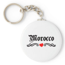 Mongolia Tattoo Style Keychain
