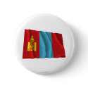 Mongolia Waving Flag buttons by Vexillophile Mongolia Waving Flag buttons