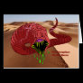 Mongolian Death Worm Card