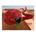 Mongolian Death Worm Postcard