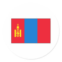 Mongolian Flag T-shirts and Gifts stickers