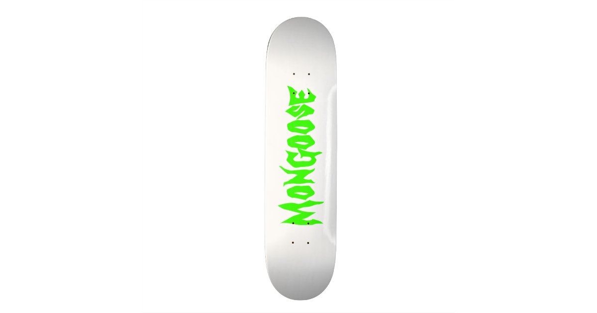 Mongoose Skateboard Zazzle