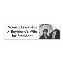 Monica bumper stickers by Matchneer Monica bumper stickers