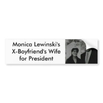 Monica bumper stickers by Matchneer Monica bumper stickers