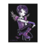 Monica Purple Tattoo Fairy Postcard