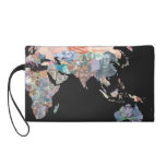Monies of the World - Currency Wristlet Wallet bagettes bags