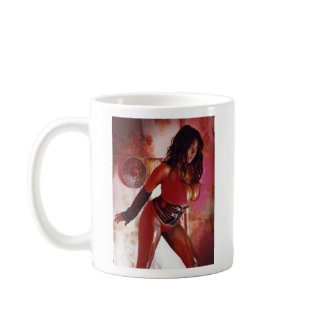 Monique in Red Mug mug