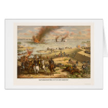 Monitor and Merrimac Battle by Kurz & Allison 1862 cards by lc_civilwar Monitor and Merrimac Battle by Kurz & Allison 1862 cards