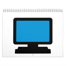 Monitor screen wall calendars