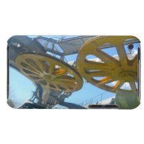 Monjuic Cable Car Gears, Aerial Tramway, Barcelona Barely There Ipod Cover