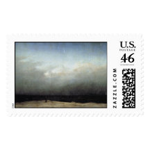 Monk By The Sea Stamp