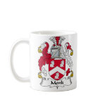 Monk Family Crest mugs