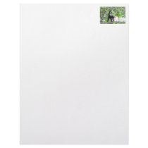 Monkey and Baby Letterhead Design