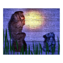 Monkey and Bear posters by orsobear Monkey and Bear posters
