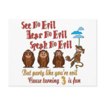 Monkey Around at 3 postcards