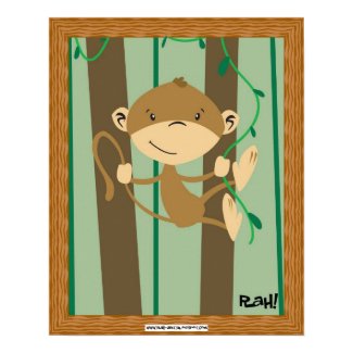 Monkey Around! print