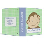 MONKEY Baby Scrapbook Keepsake Shower Gift Binder