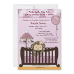 Monkey Baby Shower Invitation