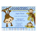 MONKEY Baby Shower Invitation 3 Little Monkeys