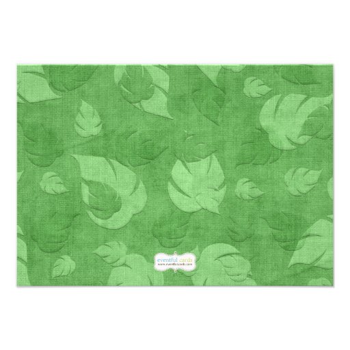Monkey Baby Shower Thank You Card