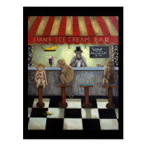 Monkey Bar postcards