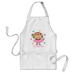 Monkey Big Sister Aprons
