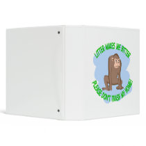monkey 3 ring binder