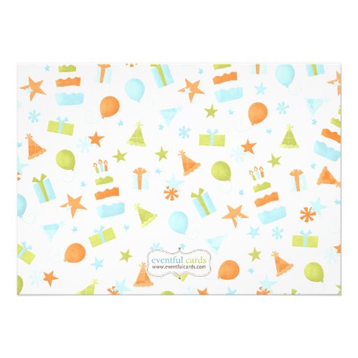 Monkey Birthday Party Invitation