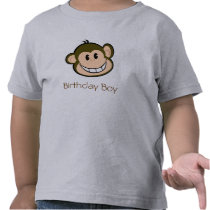 Monkey Birthday t-shirts