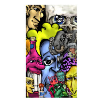 Monkey Bizness-JGAD, me, Skullaloner, Bord, Ell... posters