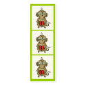 Monkey Bookmark business cards by ticklemonkey Monkey Bookmark business cards