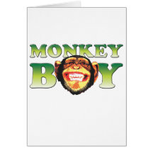 Monkey Boy Cards
