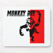 Monkey Boy mousepads