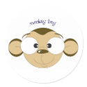 Monkey Boy Sticker by Celonia Monkey Boy Sticker