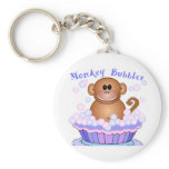 Monkey Bubbles Keychain