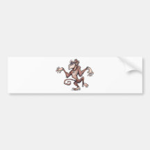 Monkey Bumper Stickers