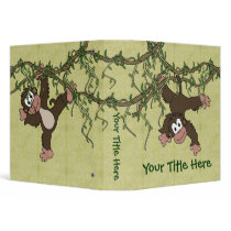 Monkey Business binders by RainbowCards Monkey Business binders